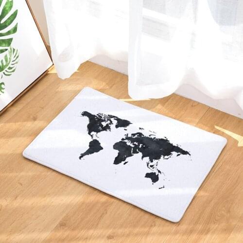 Drop Shipping 40*60cm Rugs Carpet Doormat Bath Mats Foot Pad Home Decor Bathroom Mats Door Mat Floor Mat
