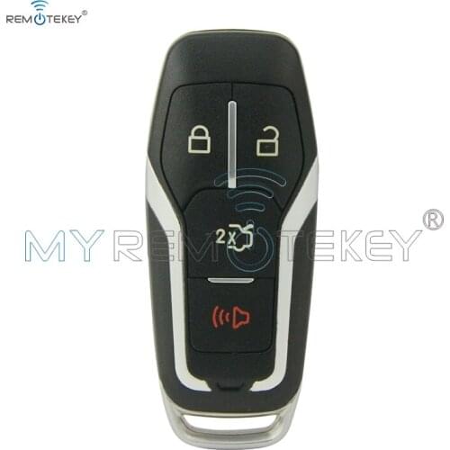 Remtekey M3N-A2C31243800 smart key case 4 button 164-R8109 for Ford Edge F-Series truck 2015 2016 2017 car remote Key shell