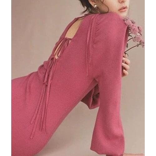 Модные трикотажные платья WICCON China At AliExpress