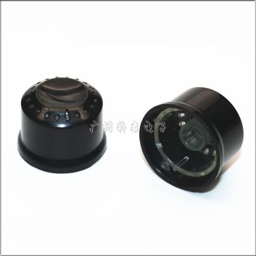 10 Pieces Diameter 25MM height 22.5MM Potentiometer Adjustment Plastic Light transmission Knob Cap Flower Shaft Inner Hole 6MM