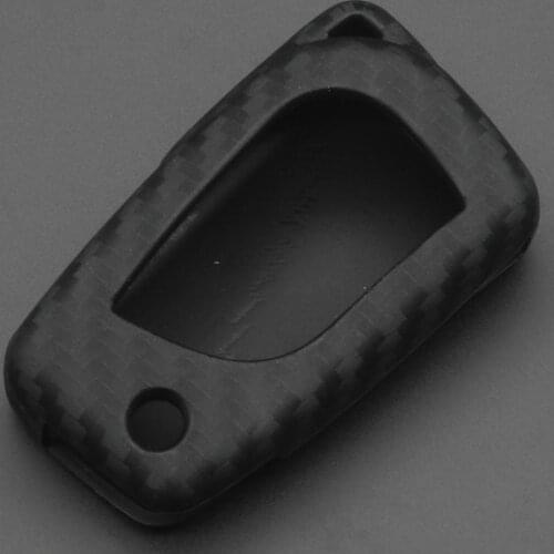 Kutery 10PCS Remote Carbon Silicone Key Cover Case For Toyota Auris Corolla Avensis Verso Yaris Aygo Scion TC IM Protect Replace