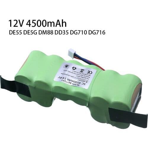 12V 4500mah Cleaner Battery Pack for Ecovacs Deebot OZMO 902 901 610 Robot Vacuum Cleaner Battery Parts Accessories