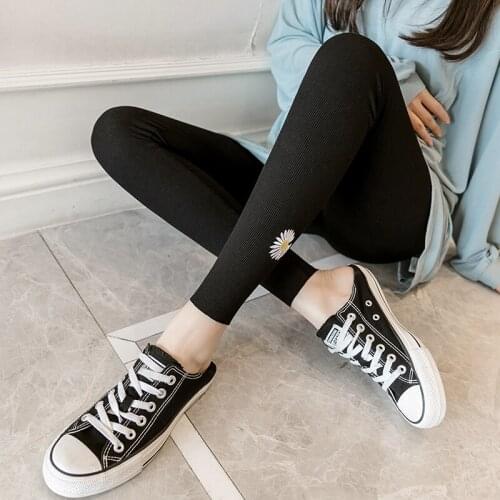 1608# Maternity Pants Spring Autumn Elastic Waist Belly Support Pants stretch Maternity Leggings Maternity Trousers