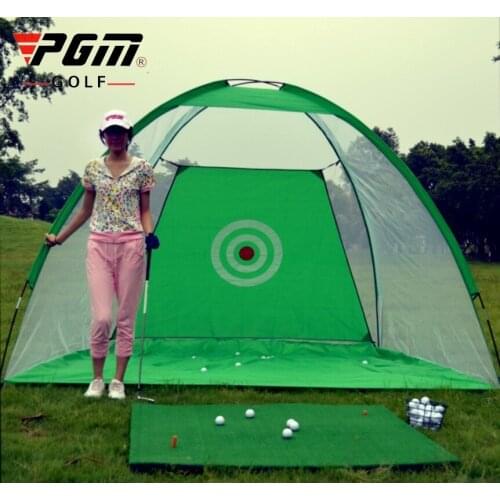 3M Golf Training Aids Indoor/Outdoor Foldable Golf Hitting Cage Garden Grassland Golf Practice Net Training Equipment A960