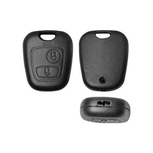 2 Button Replacement Remote Key Case Shell For Peugeot 206 207 307 407 without key blank