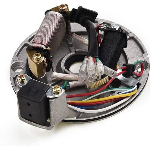 For Pit Bike 90cc 110cc 125cc Magneto Coils Stator Motorcycle Replacement Part Automotive Goods Cars Accessories Decration