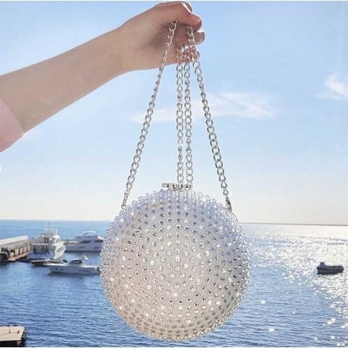 FOJIURETY Women's Bags With Rhinestones