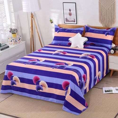 Four seasons universal bed sheet 100% skin-friendly cotton sheet double single bed sheet kang sheet