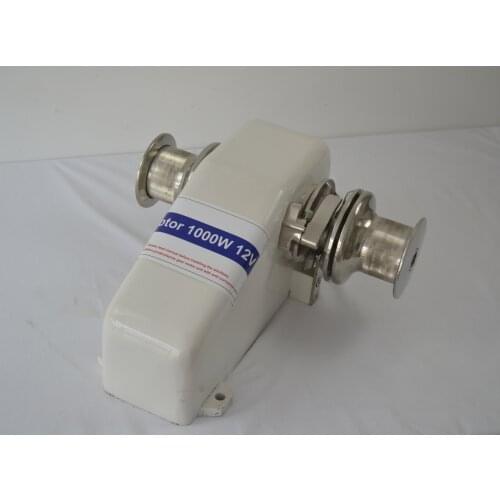 12V 24V 600W Horizontal Anchor Winch Windlass With Twin Capstan For Boat 20ft to 30ft A612