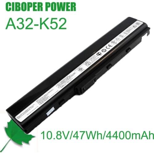 Genuine -Q Laptop Battery 47Wh A32-K52 A41-K52 A31-K52 A42-K52 For A52 A52F A52J K42 K42F K42J K52 K52J K52JC K52JE X52F X52J