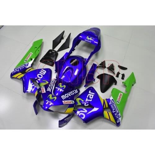 Abs Fairing CBR 600 RR 2003 - 2004 movistar Fairings CBR600 RR 2003 Fairings CBR 600 RR 04 no paint