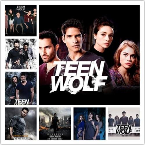 Teen Wolf Posters Movie 5D Diamond Painting Surprise Box Diamond Diamond Embroidery Colorful Home Decoration Lucky Box