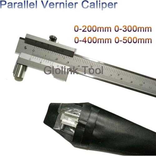 0-200mm 0-300mm 0-400mm 0-500mm Stainless Steel Parallel Marking Vernier Caliper With Carbide Scriber Marking Gauge Tool
