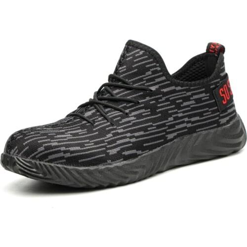 Luxury Brand Designer Steel Toe Work Safety Shoes Working Shoes Man Light Construction Non-slip Puncture-Proof Safety Boots