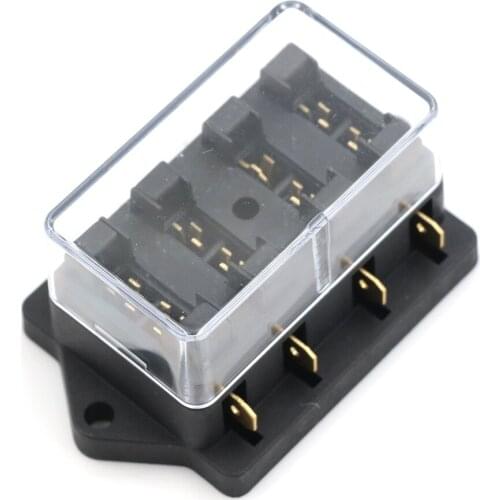 One Piece X Fuse Box Car Accessory Waterproof Vehicle Truck Boat Blade Fuse Box Holder Elegant 8.5 X 5cm/3.3" X 1.9"