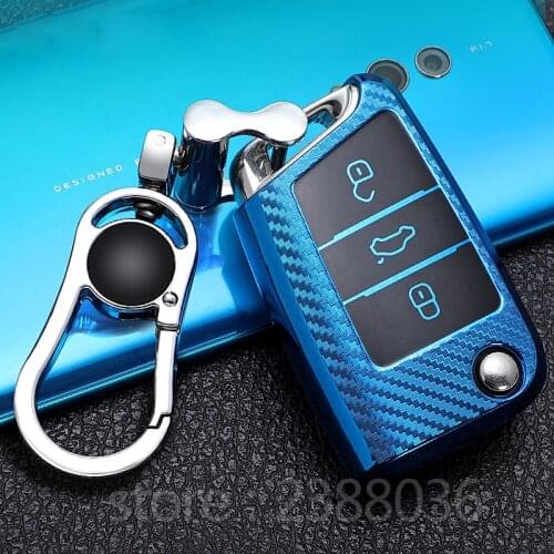 Car Key Case Cover Key Bag For Volkswagen VW Golf 7 3 4 5 6 6r mk7 Skoda Octavia A7 polo 9n mk4 passat b5 b6 b7 b8 bora Tiguan