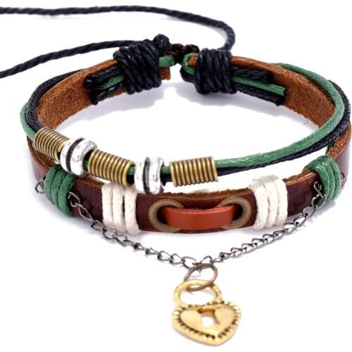 Goth Spike Bracelet Mens Wrist Jewelry Bohemian Bracelets for Women Men Grunge Rivet Studded PU Leather Wristband Accessories