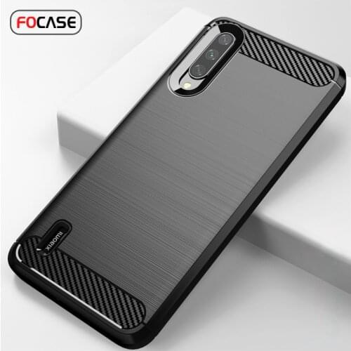 Case For Xiaomi Mi A3 Flexible TPU Shockproof Covers Carbon Fiber Pattern Brushed Cases For Xiaomi Mi A3 A2Lite A2 Lite A1 Cover