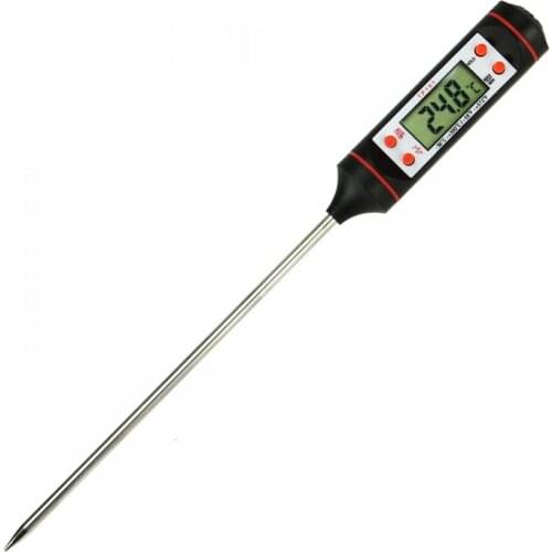 Kitchen Digital BBQ Food Thermometer Meat Cake Candy Fry Grill Cooking Gauge Oven Thermometer Tools Candle Wax Thermometer