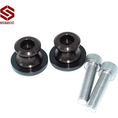For KTM Duke 200 390 690 990 2013 2014 2015 2016 2017 Motorcycle CNC 10mm Swingarm Sliders Spools Stand Screws