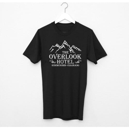 T-shirt Shining Overlook Hotel (film Cult Stanley Kubrick Maglietta Tshirt) Loose Size Top Ajax Funny