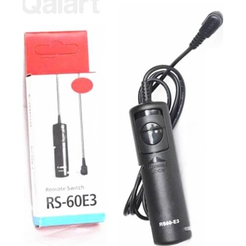 Remote Control Shutter Release Cable RS-60E3 for Canon EOS R 800D 760D 700D 200D 80D 77D 70D 90D 1500D 1300D T7 T7i T6i T4i T3i