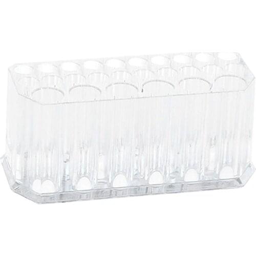 Makeup Eyeliner Makeup Pen Lip Liner Holder Clear Acrylic Cosmetic Brush Organizer Drawing Pencil Storage 26 Slots