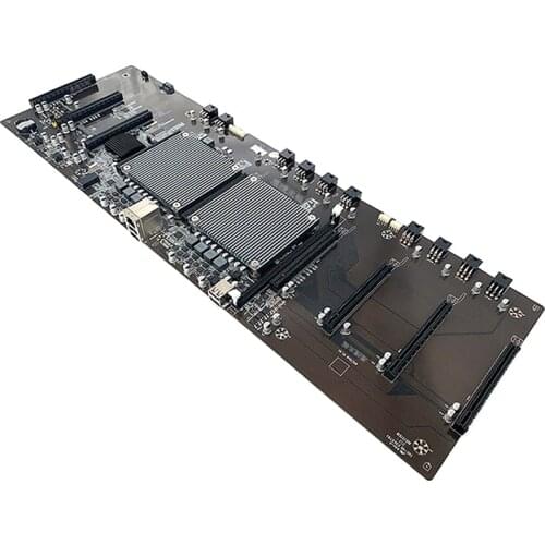 In-line 9-card ETH BTC Board X79 3060 Large-spacing Mining Board Meticulous Workmanship Board Perfect Match