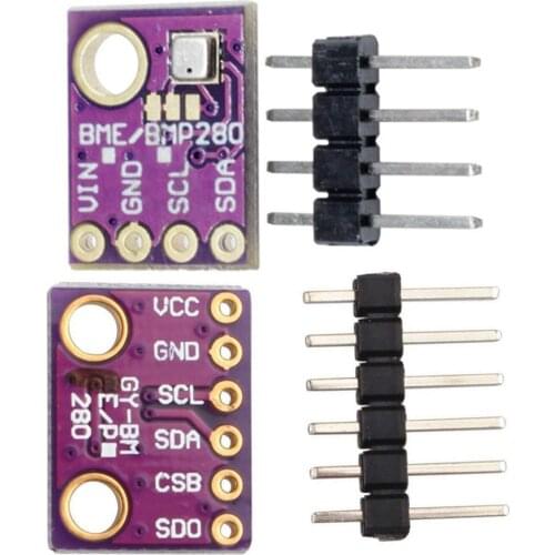 BMP280 Pressure Sensor Module Barometric Humidity I2C Temperature SPI BME280 5V 3.3V Digital Sensors