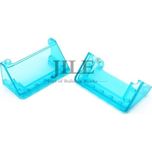 Moc Car Glass Windscreen 3x6x2 92583 DIY Creative Enlighten Basics Building Blocks Bricks Compatible with Assembles Particles