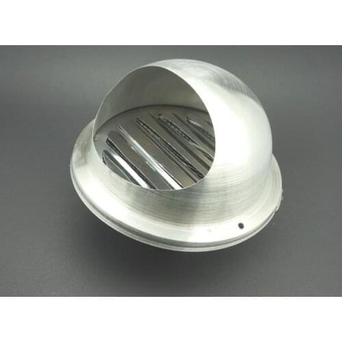 Stainless Steel Wall Ceiling Mount Air Vent Cover Outlet Exhaust Grille 60mm