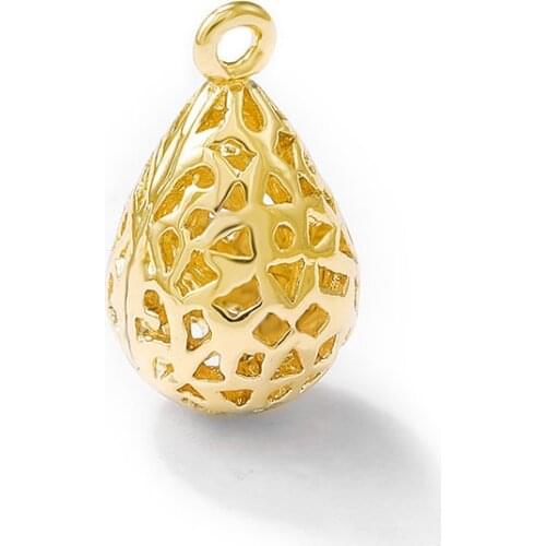 Factory wholesale Gold Color Brass Charms Pendants For Necklace and Bracelet Earring Diy Jewelry Making Supplies Accessories