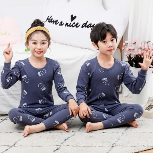 Boys Pajamas Pyjama Kids Halloween Christmas Pajama Sets Toddler Sleepwear Childrens Clothing Girls Long Sleeve Winter Pjs