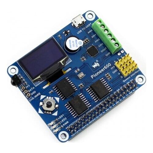 Raspberry Pi Pioneer600 Expansion Board, Miscellaneous Components, All-In-One