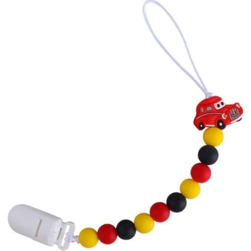Cute Animal Koala Car Pendant Newborn Baby Pacifier Clips Chain Nipple Holder Clip