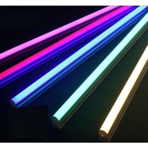 Multicolour led tube lighting t5 tank green red ktv t8 flashlight lamp