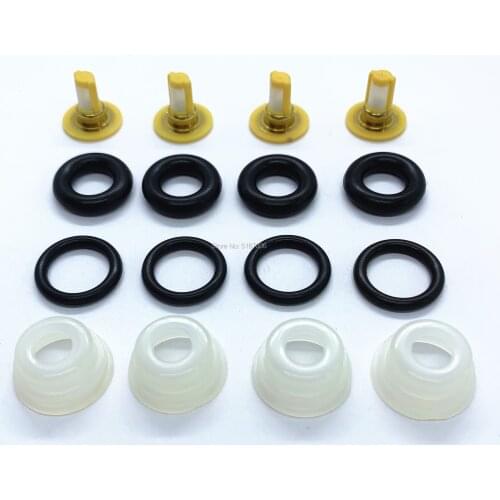 Wholesale Fuel Injector Repair Service Kits for Honda Accord Parts #16450 R40 A01 16450-R40-Y01 Micro Filters Rubber Orings Caps