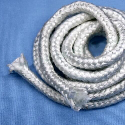 Fiberglass rope For insulation materials of motors meters electrical appliances etc Furnace door sealing rope 5m 10m