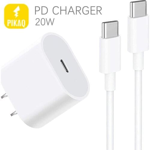 PD Charger 20W Usb Type C Pd Quick Charging EU For iPhone 13 12 11 Xs Pro Max X 12mini Samsung Realme 8 Pro Huawei