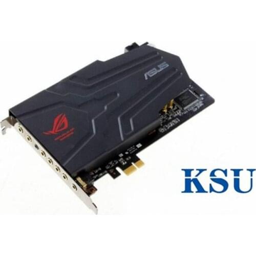 For original ASUS ROG Xonar Phoebus professional Game sound card PCI-E 1X 7.1 channel with power cable