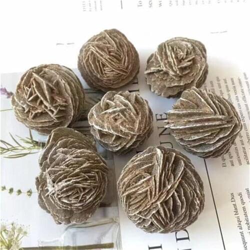 1pcsNatural Desert Rose Healing Raw Crystal Stone Mineral Specimen Fengshui Decor