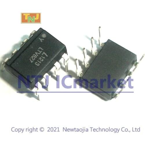 50 PCS LTV827 DIP-8 OPTOISOLATOR 5KV 2CH TRANS IC CHIP