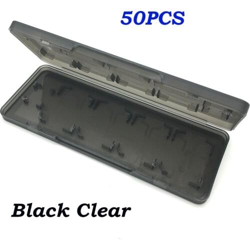 50PCS New 10 in 1 Game Memory Card Holder Case Storage Box for Sony PS Vita PSV