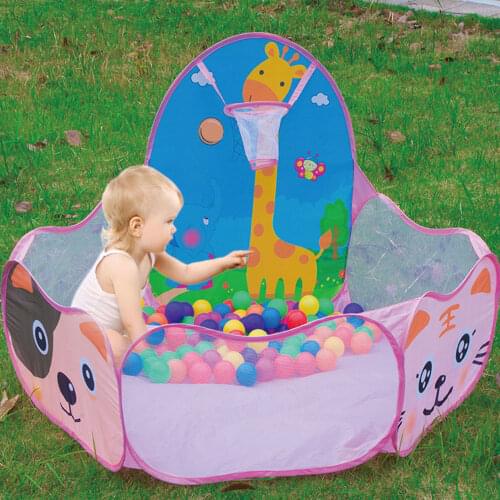 Safe Kids Playpen Portable Baby Ball Pool Childrens Playpen Folding Child Fence Indoor Outdoor Childrens Pool Balls Baby Toys