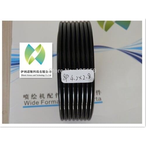 Black 8 line solvent UV ink tube 4.2mm*2.8mm Printer part inkjet printer