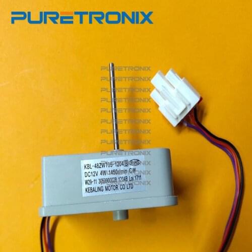 DC12V 4W 1450r/min KBL-48ZWT05-1204 Freezers Evaporator Fan Motor for TCL Homa