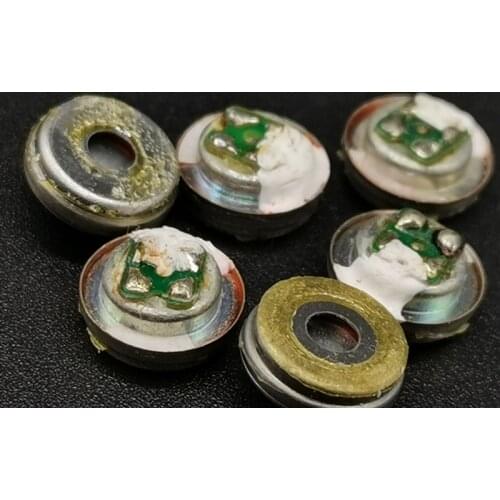 9mm speaker unit Female Poison Voice 13.5ohms (height 4.5mm) 4pcs