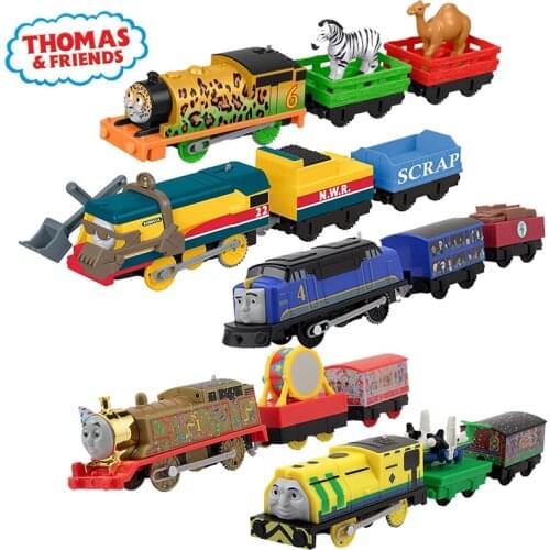 Electric Thomas and FriendsTrains Model Car Toys Set Diecast 1:18 Metal Material Toys Truck for Kids Toys for Kids Boys Toy