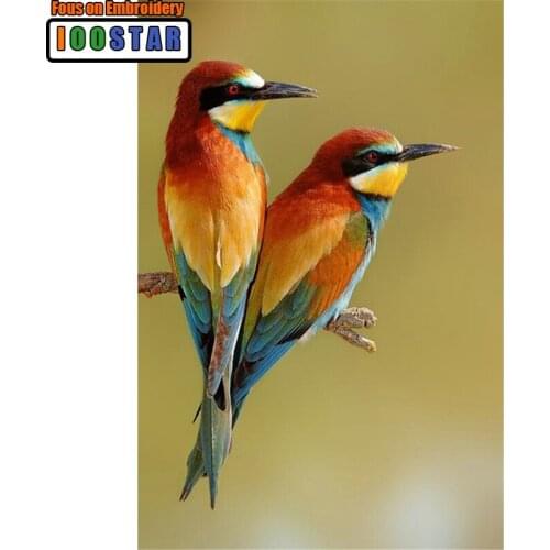 Hot sale diy diamond painting animals birds lover partridge cross stitch square/round rhinestone picture of crystals embroidery