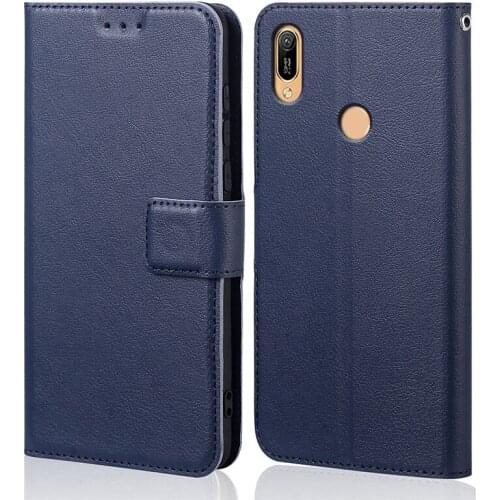 Huawei Y6 2019 Case Flip Leather silicone Wallet Case For Huawei Y6 prime 2019 Case Cover for Huawei Y6 2019 MRD-LX1 MRD-LX1F